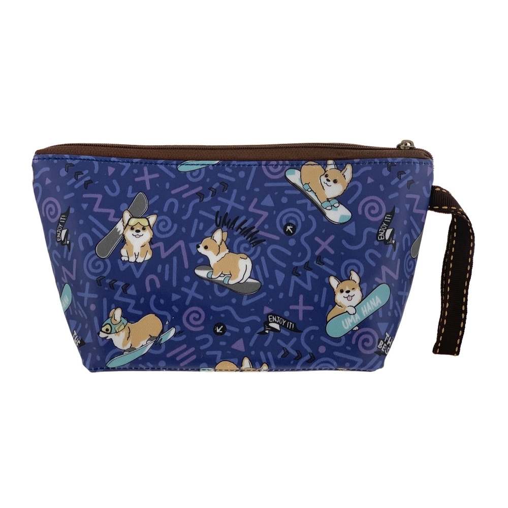 Waterproof Corgi Dumpling Cosmetic Makeup Bag